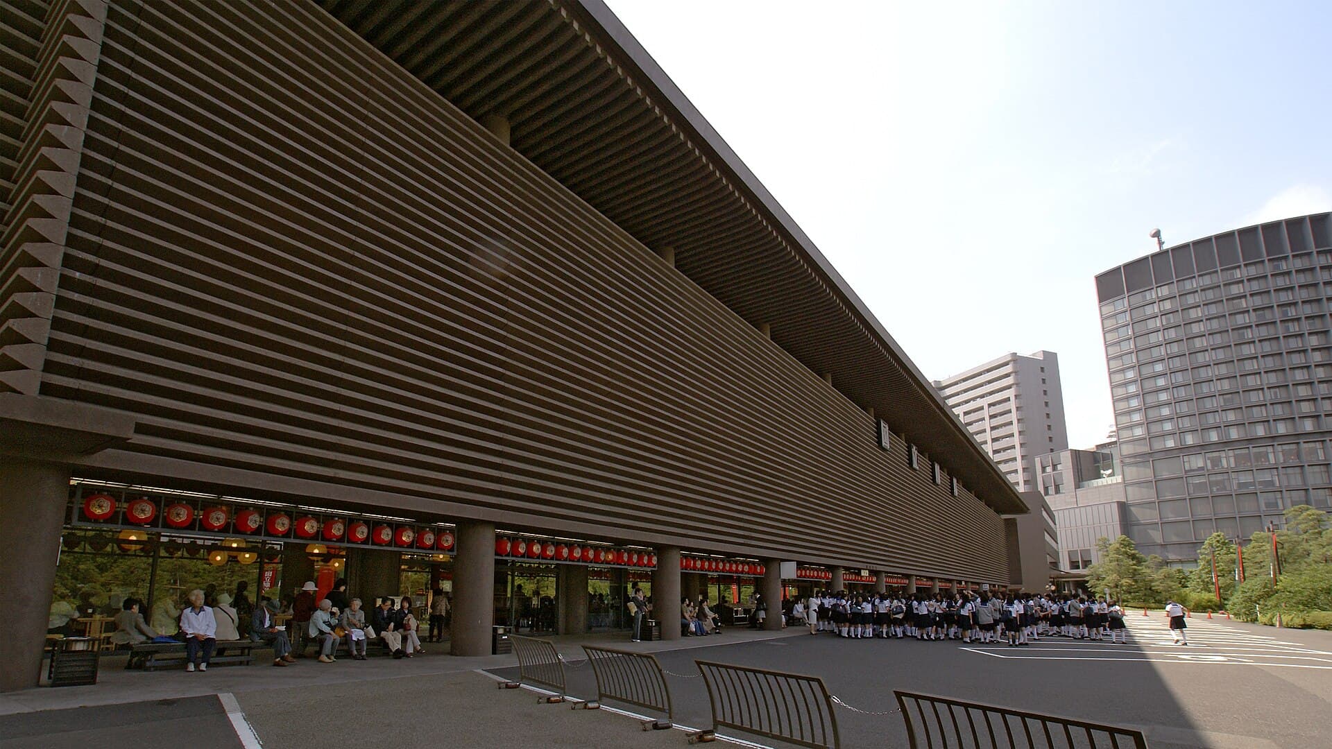 The National Theatre of Japan before its 2023 closure for rebuilding